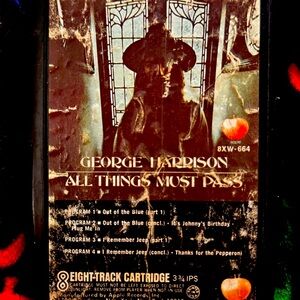 George Harrison “All Things Must Pass” (2) 8-Track Tape Apple Records 1970